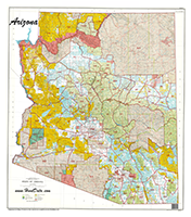 Arizona Printed Statewide Unit Map