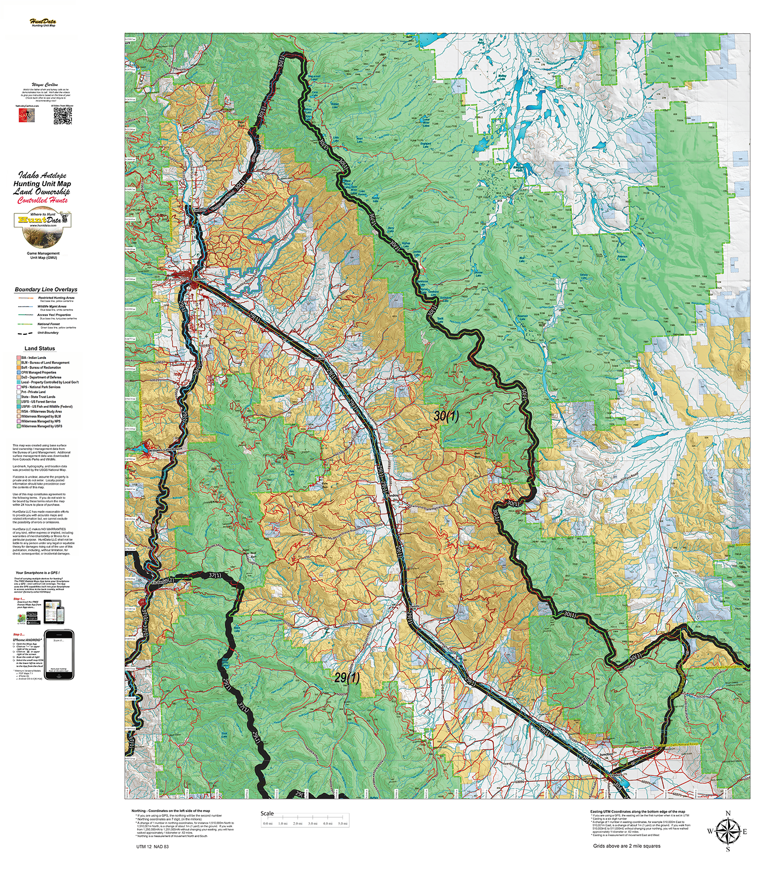 ID Antelope Land Ownership