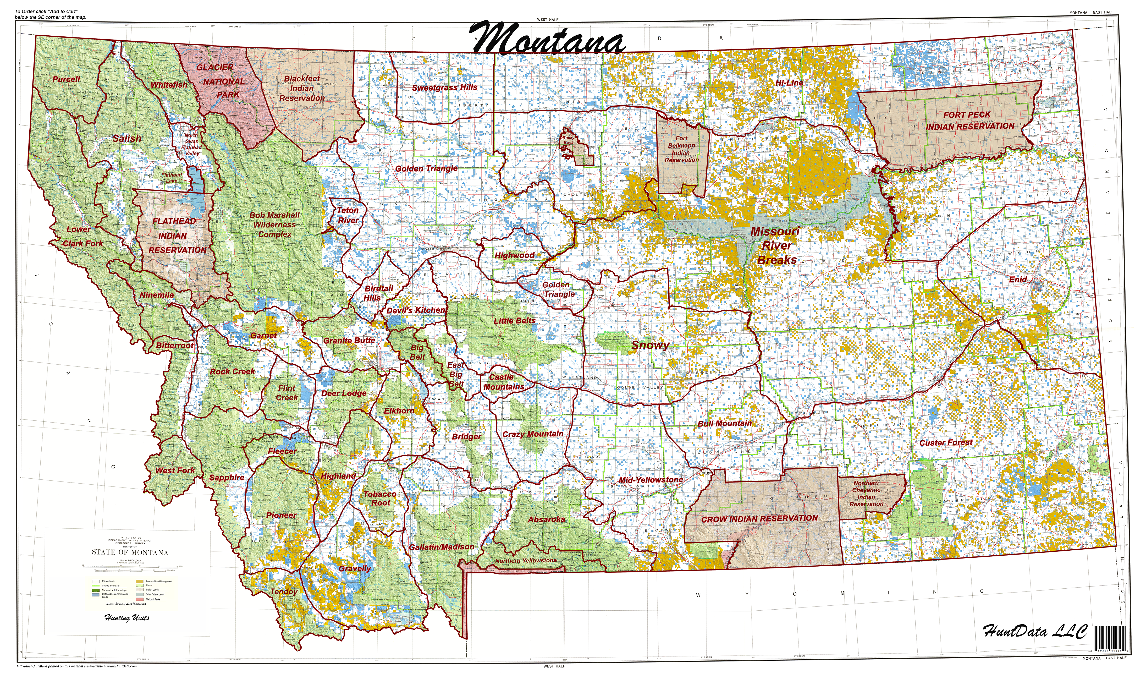 Mt. State Unit Map