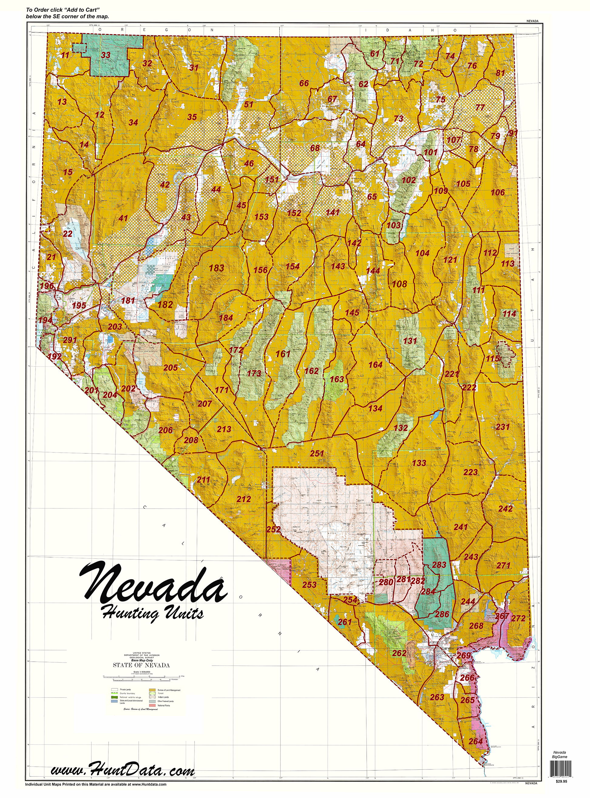 Nevada Statewide Unit Map