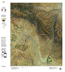 UT Antelope SATELLITE Maps with CWMU highlights