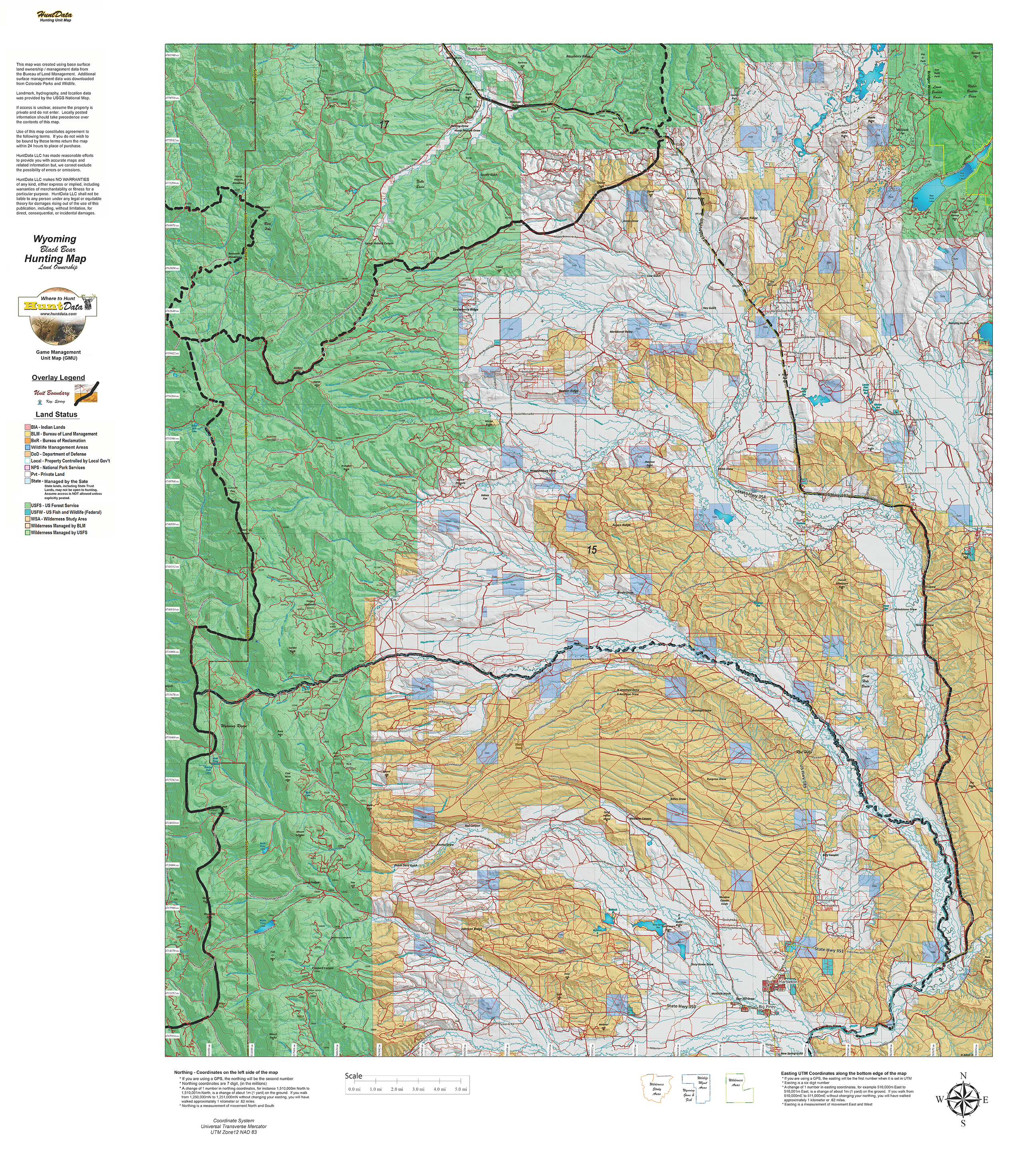 Wyoming Black Bear Land Ownership