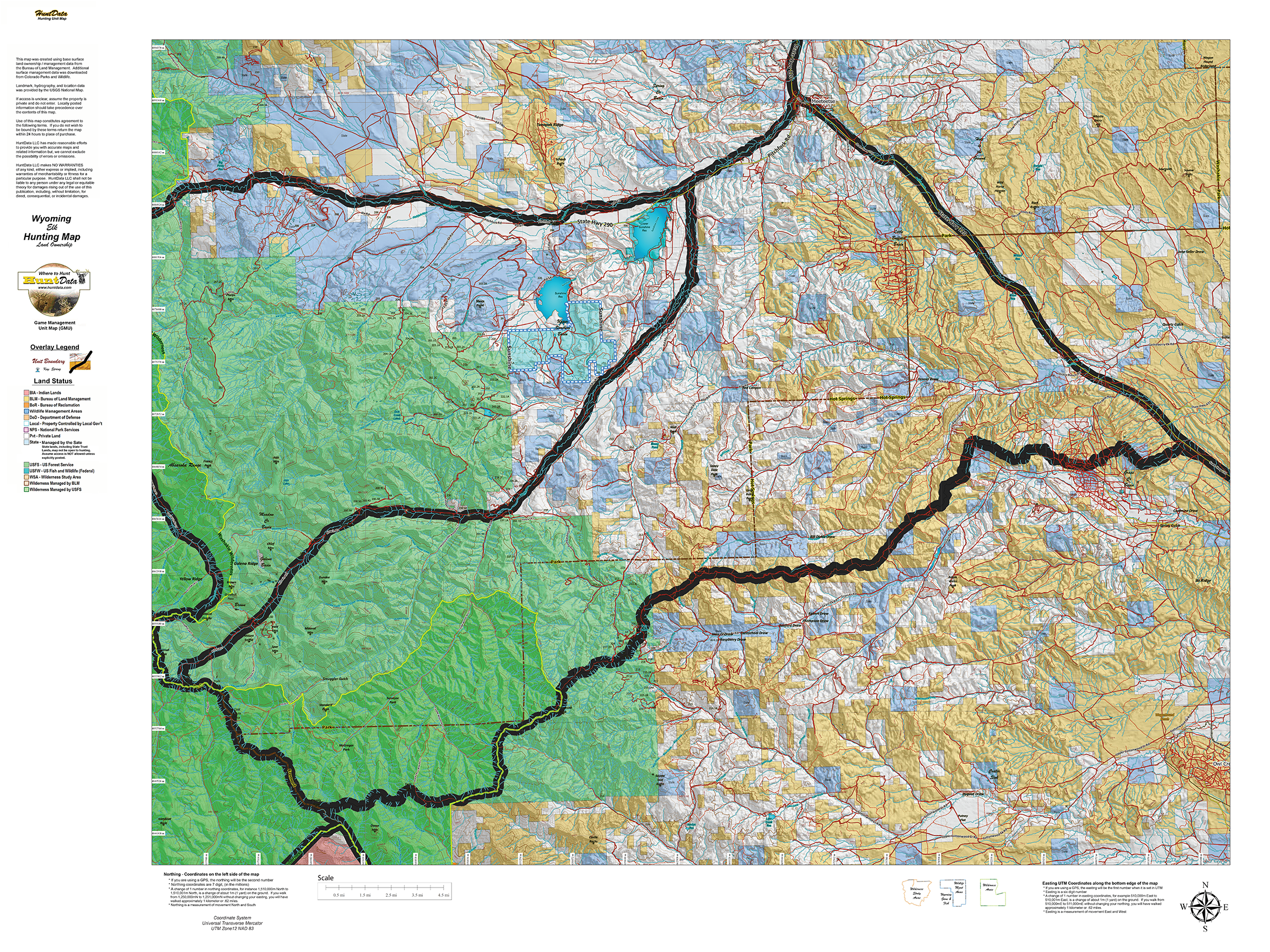 Wyoming Elk Land Ownership