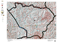 Wyoming Mule Deer Topograhical Maps